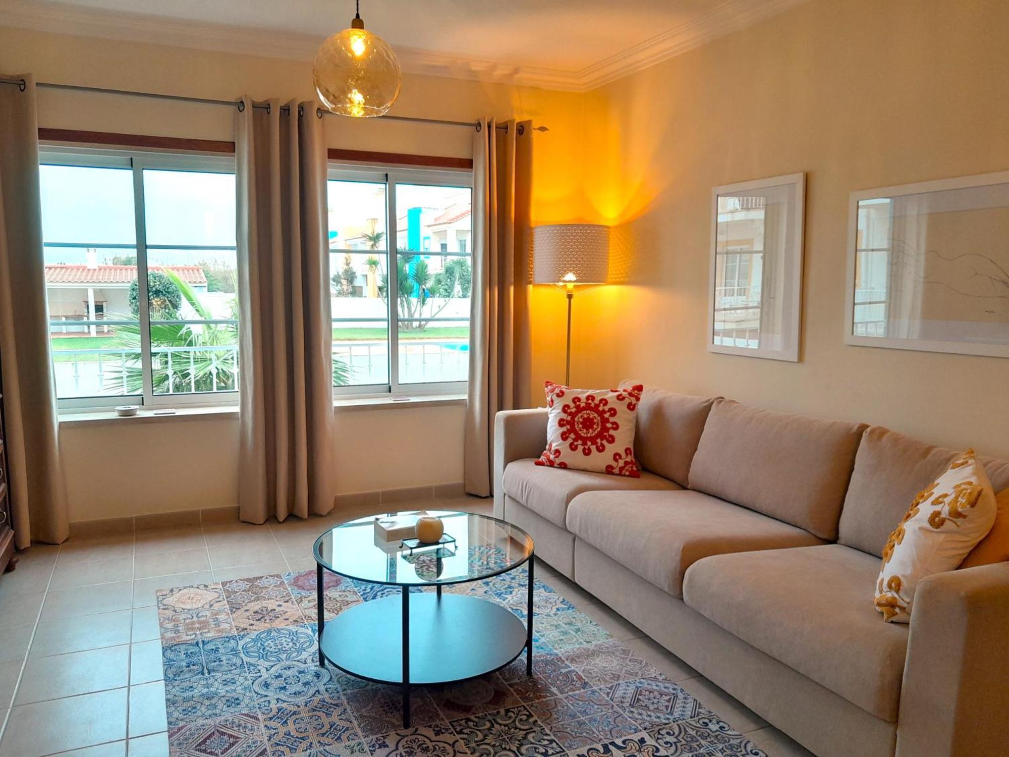 Palmeiras Apartement - T1 Com Piscina Baleal Buitenkant foto